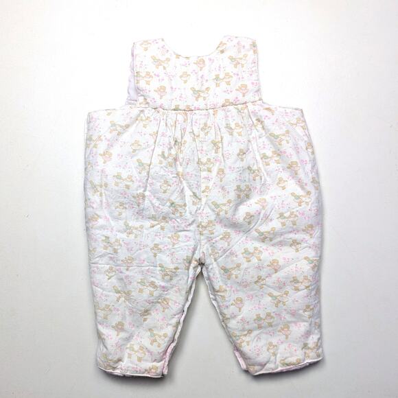 Vintage Romper Baby Girls Size 6-9m Pink Ballerina Puffy - Picture 5 of 9